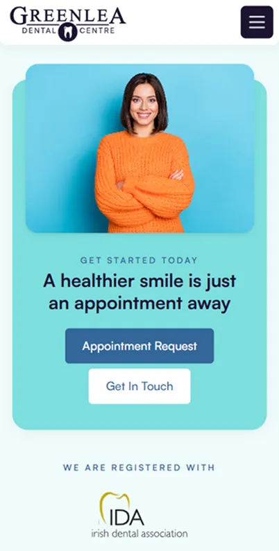 Greenlea-Dental Website Design